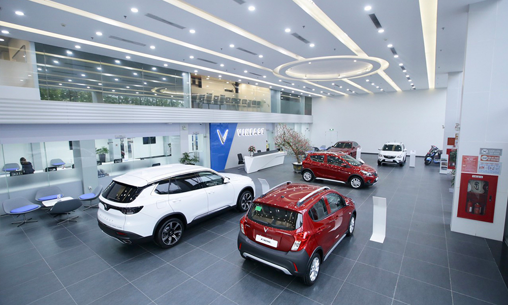 Khu vực tư vấn tại VinFast Long Biên